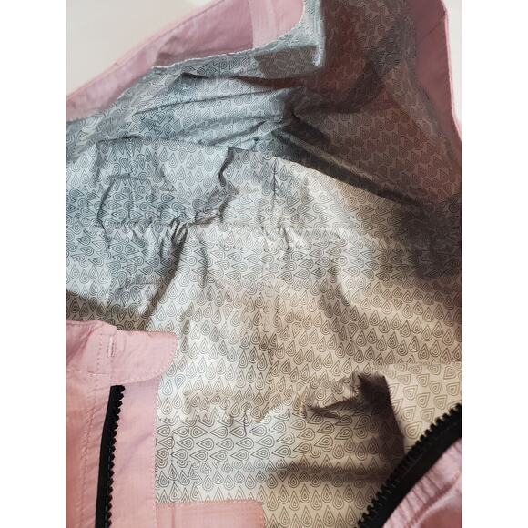 Marmot Womens Medium Pink Raincoat Lightweight Jacket Hood Longer Length - Picture 6 of 12